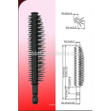 Silicone encrude encryption type mascara brush